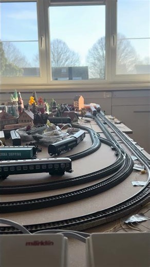 Marklin BR 216 met drie TEE tinplate rijtuigen! #märklin #h0