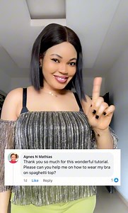 How to Hide your bra straps on a spaghetti top #fashion #viralvideoシ #styleinspiration #trendingpost | Utibe Samuel TV