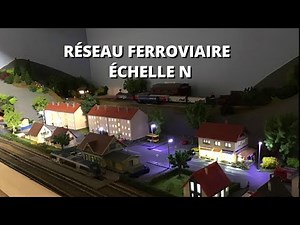 Montage d'un réseau ferroviaire à l'échelle N !