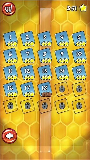 Cut the Rope Buzz Box Level 18 (3 Stars)