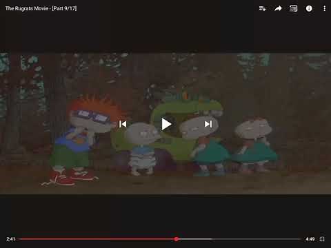 Rugrats finding Nemo anglerfish