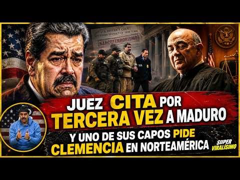 🔴LATEST NEWS - Maduro in the firing squad and without a solid defense, he appears before the cour...