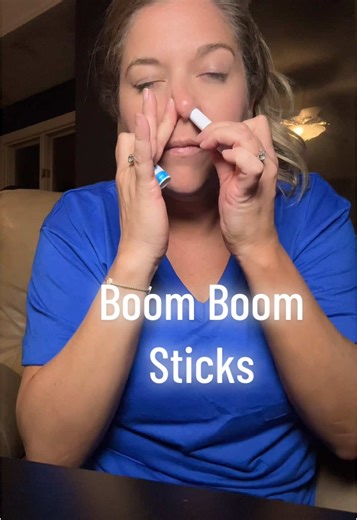 Stuffy nose? Not anymore. These Boom Boom sticks clear you up in seconds! #BoomBoom #nasalbreathing #NasalRelief #sinuscongestion
