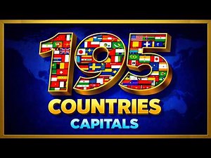 195 Countries & Capitals Explained 🌍 | Complete World Geography Guide
