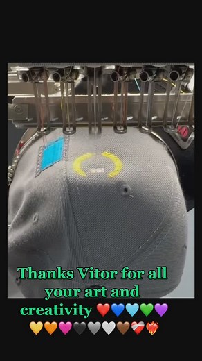 ZSK Academy on Instagram: "Big thanks to our friend Vitor @vitordigitizing for all your creative input and awesome Digitizing for the Impression Expo Longbeach 2025!!! It has been a pleasure as always to exchange some creative brainwork together :-) looking forward to our next projects 💙💚🩷🧡💛❤️🤍🩵🩶🖤🤎❤️‍🩹❤️❤️‍🔥 #zskdigitizing #embroideryart #zskembroidery #diestickmaschine #customization #hollywood #embr