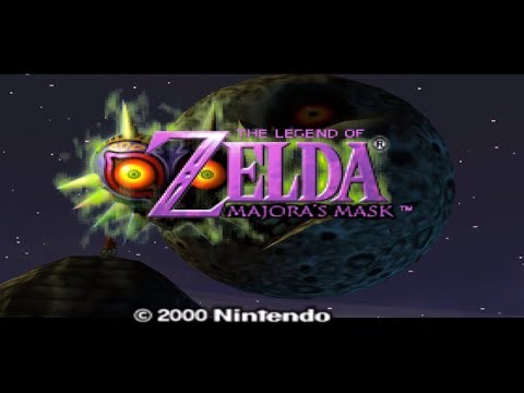 The Legend Of Zelda Majora's Mask Nintendo 64 Intro