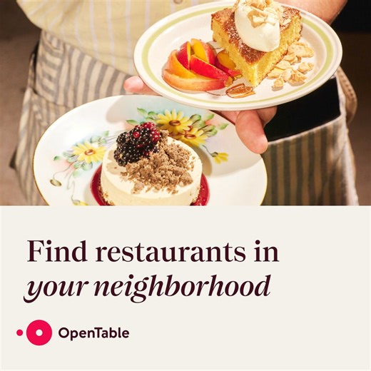 33 million diners a month use OpenTable to discover amazing restaurants. Start your search in NYC and book today. | OpenTable | Facebook