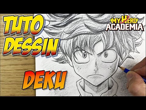 Comment dessiner DEKU Izuku Midoriya | My Hero Academia