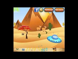EscapeFan Desert Pyramids Alien Escape Walkthrough