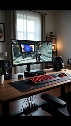 XXXXL Gaming Mouse Pad Desk Setup 2025 | Ultimate RGB Gaming Setup