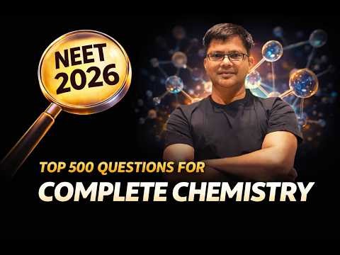 COMPLETE CHEMISTRY | TOP 500 QUESTIONS | HSP SIR | NEET 2026 |#organicchemistry #chemistry #neet2026