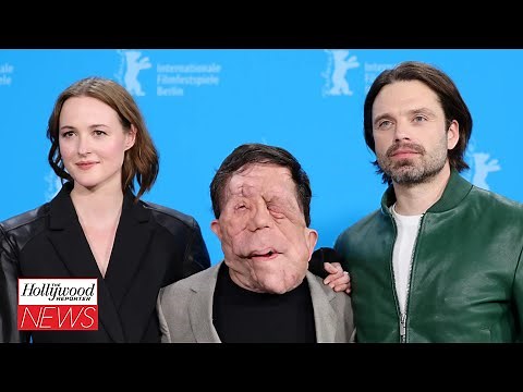 Sebastian Stan Corrects Journalist Who Called His 'A Different Man' Character a "Beast" | THR News