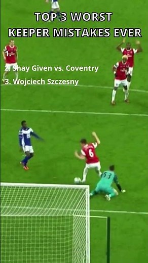 Top 3 WORST Keeper Mistakes in Football History 🤐😫