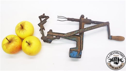 How to restore a vintage apple peeler easily