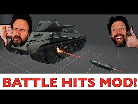 WOT - Battle Hits Mod & Russian Reach Around Equipment - A Serious Discussion | World of Tanks
