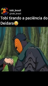 Tobi e Deidara é bom dms😂❤️ #tobi #deidara #naruto