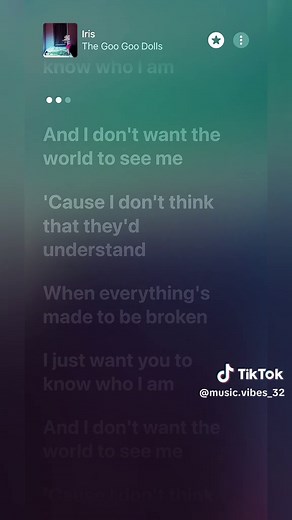 Iris - Goo Goo Dolls: Full Lyrics and Meaning