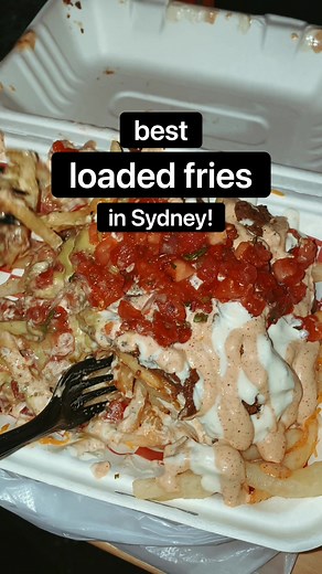 you’ll need to lie down after these, guaranteed 😂 #sydneyfood #cabramattaeats #cabramatta #westernsydney #westernsydneyfood #sydneyfoodguide #sydneyfoodblogger #loadedfries #mexican