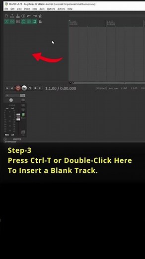 Easy Steps How To Record An AUDIO In REAPER DAW