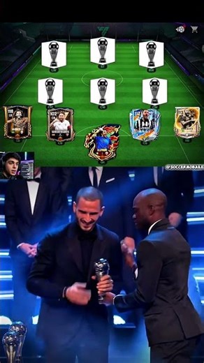 I combine football moments with FIFA Mobile cards. Watch the best goals skill's #soccer #football