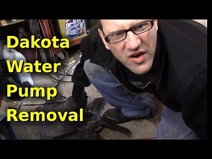 2000 Dodge Dakota Water Pump Replacement Part 1 Removal