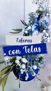 855 reactions · 100 shares | ✨ ¡Haz tus propias Esferas Navideñas! ✨¿Listo para transformar tu árbol de Navidad con esferas únicas y personalizadas?  Mira este tutorial fácil y rápido para crear esferas con tela y sorprende a todos con tu creatividad.  #Esferaventuras #DIYNavideño #EsferasConTela #DecoraciónNavideña #NavidadCreativa #Navidad2024 #ManualidadesNavideñas #HazloTúMismo | Modatelas | Facebook