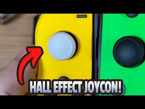 I tested the K-Silver hall effect sticks on Joycons!