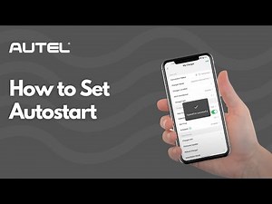 Autel How To | How to Set Autostart