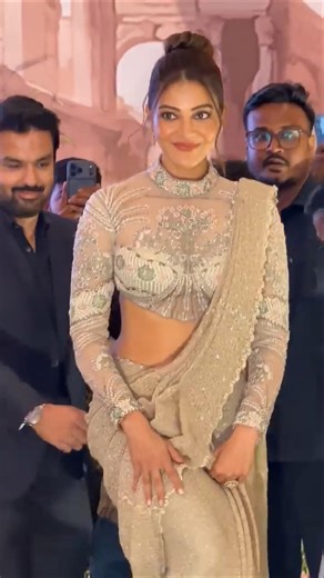 Gorgeous Kajal Agarwal at Bellamkonda Srinivas Kavya Reception Event