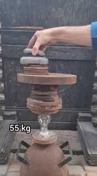 67KG on a Light Bulb?! 😱Mind BlowingStrength#experiment #physics#scienceexperiment#force #satisfying