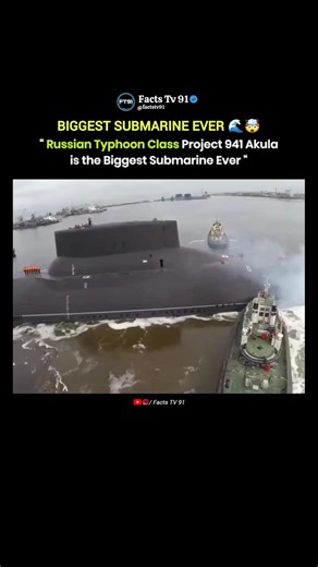 World’s Biggest Submarine Will Shock You 😳