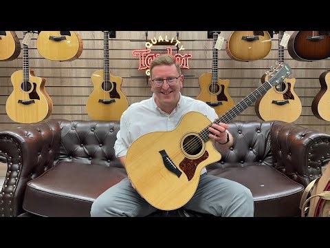 Taylor 414ce Studio Special Edition Grand Auditorium Electro Acoustic Guitar Demo | Spears Music