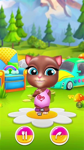 Balloon Pops, Out Comes a Kitten & Smelly Mouth!🐱 #cat #funny #gaming