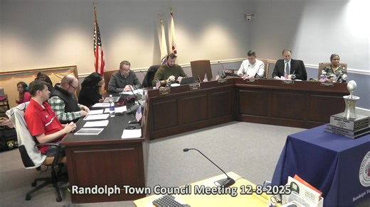 Live Stream - Town Council Meeting - Randolph, MA | Randolph Massachusetts