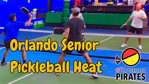 Exciting senior pickleball 4.5 plus matches in Orlando, Florida