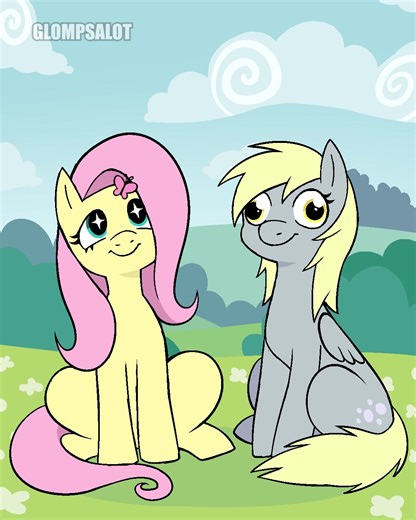 something to think about #mlp #animation #fluttershy #derpyhooves #daniellarson