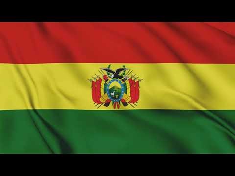 Bolivia Flag Waving Animation / 3-min loop / free 4k stock footage