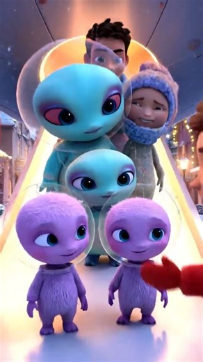 “Aliens See American Christmas Lights for the First Time ✨🎄”