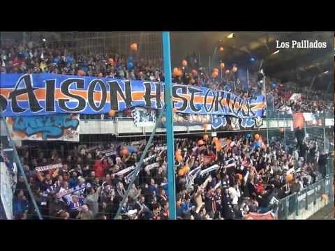Auxerre Montpellier (Los Paillados) Ambiance coup d'envoi innoubliable