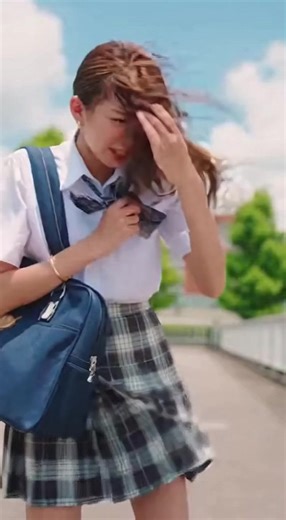 #AI女子高生 #jk #sora #強風 #fyp