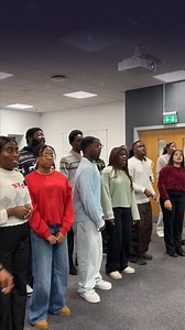 A little Christmas joy from Keele 🎶✨ Featuring the Keele University Keele SU Gospel Choir! | Keele University