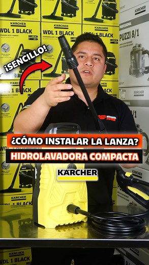 2K views | ¿Cómo instalar la lanza de tu hidrolavadora compacta? Te explicamos como debes realizarlo de forma efectiva y sin complicaciones. Consigue los mejores equipos con Maquimpower:  Contáctanos: 902 010 281 #LimpiezaProfesional #hidrolavadoraskarcher #MaquimPower #karcher #limpiezadeautos | MaquimPower | Facebook