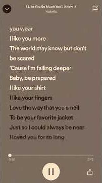 I Like You So Much,You'll Know It - Ysabelle Cuevas (lyrics) #song #lyrics #music #trend #viralsong