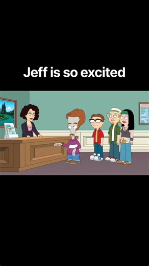 Jeff is so excited
