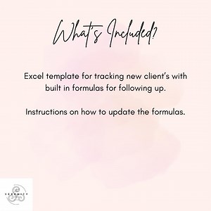 New Client Tracking Spreadsheet - Etsy Australia