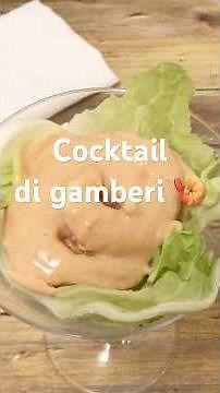 Shrimp cocktail in pink sauce with frozen shrimp