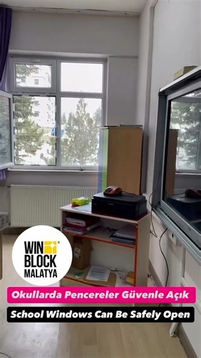 WinBlock on Instagram: "🌿🌿 Okullarda Pencereler Güvenle Açık 🌿🌿 School Windows Can Be Safely Open Malatya bayimiz @malatya_sineklik_plise_perde den gelen video.. 👉🏻 Winblock Nedir ? ✔️ Çocuklarınızın pencereden düşmesini engelleyen koruyucu bir çelik ağ sistemidir. ✔️ Her ebattaki pencereye uyar. ✔️ Mevcut sinekliklerle uyumludur. ✔️ Pencere kantlarının kapanmasına engel olmaz. ✔️ Sökülüp başka yerde tekrar kullanılabilir. ✔️ PVC kaplı Çelik halatlar çocuklar tarafından makas ve