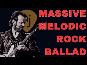 Massive Melodic 80's Rock Ballad Jam Track | Guitar Backing Track (E Minor / 122 BPM)