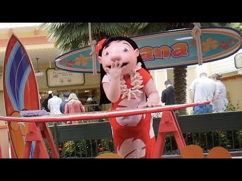 Doing Stitch Impression to Lilo! - Disneyland Impressions