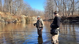Stay in your target fishing zone longer with a centerpin reel